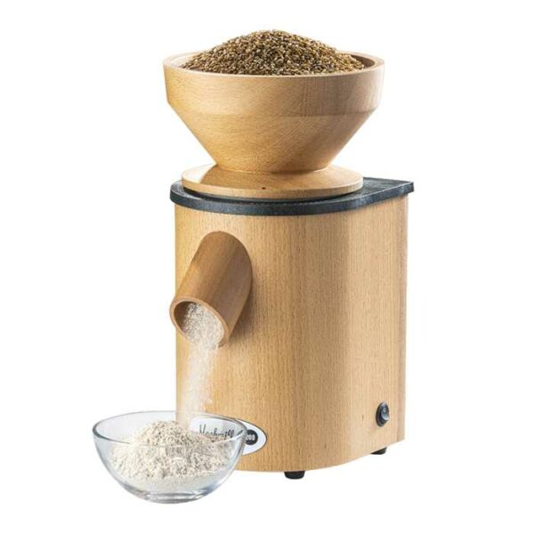 Mockmill 200 Professional Grain Mill | Side Angle View